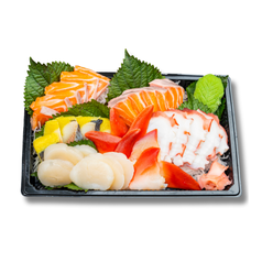 Miska na sushi s víčkem PET 165x115x50mm 50ks/8bal